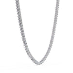 Sparkling Diamond Tennis Necklace