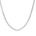 Sparkling Diamond Tennis Necklace
