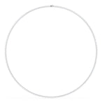 Sparkling Diamond Tennis Necklace