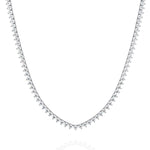 Sparkling Diamond Tennis Necklace
