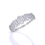 Elegance Royal Cutwork Diamond Bangle