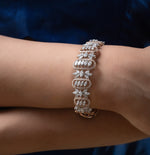 Elegance Royal Cutwork Diamond Bangle
