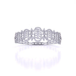 Elegance Royal Cutwork Diamond Bangle