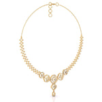 Geometric Lab Grown Diamond Necklace