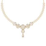 Geometric Lab Grown Diamond Necklace