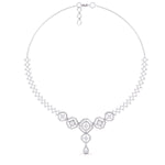 Geometric Lab Grown Diamond Necklace