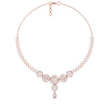 Geometric Lab Grown Diamond Necklace