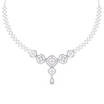 Geometric Lab Grown Diamond Necklace