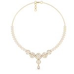 Geometric Lab Grown Diamond Necklace