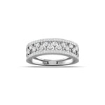 Sparkling Diamond Eternity Band