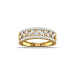 Sparkling Diamond Eternity Band