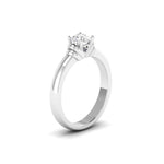 Sparkling Round Diamond Ring