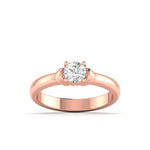 Sparkling Round Diamond Ring