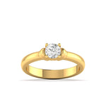 Sparkling Round Diamond Ring