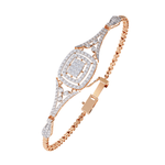 Classic Cluster Diamond Bangle