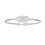Classic Cluster Diamond Bangle