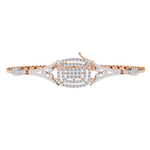 Classic Cluster Diamond Bangle