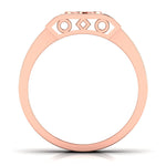 Spiritual Om Symbol Diamond Men's Ring