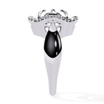 Clover Halo Diamond Ring