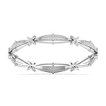 Celestial Star Design Diamond Bangle