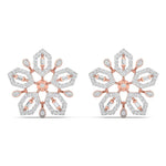 Snowflake Diamond Earrings
