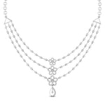 Stunning Flowy Diamond Necklace