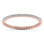 30 Pointer Round Diamond Tennis Bangle