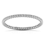 30 Pointer Round Diamond Tennis Bangle