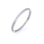 Multi-Row Pave Diamond Bracelet