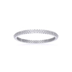 Multi-Row Pave Diamond Bracelet