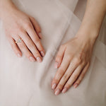 Three Stone Pear Diamond Ring