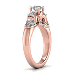 Sparkling Diamond Radiant Anniversary Ring