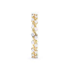 Marquise Cluster Diamond Curve Bangle