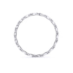 Marquise Cluster Diamond Curve Bangle