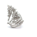 Tri-layered Diamond Bliss Ring