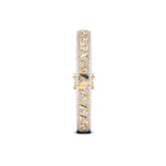 Stylish Triangular Design Diamond Bangle