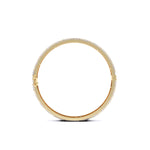 Stylish Triangular Design Diamond Bangle