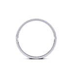 Stylish Triangular Design Diamond Bangle