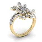 TRIO Cocktail Diamond Ring