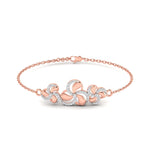 Triple Flower Diamond Band