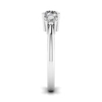 1 Carat Triple Head Diamond Ring
