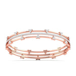 Triple Row Diamond Bracelet