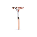 Twist Leaf Diamond Bangle