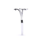 Twist Leaf Diamond Bangle