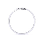 Twist Leaf Diamond Bangle