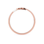 Twist Leaf Diamond Bangle