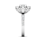 Unique Diamond Cluster Ring