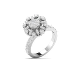 Unique Diamond Cluster Ring