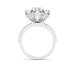 Unique Diamond Cluster Ring