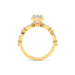 1.5 Carat Oval Solitaire Engagement Ring